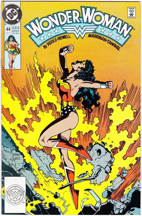 Wonder Woman 44 2nd Series 1984 July 1990 Dc Comics Etsy Wonder