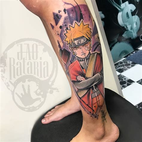 Naruto De Hj Cabei Ca Perna Da Ingridcampelo Rataria Tattoo