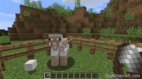 How To Shear A Sheep In Minecraft