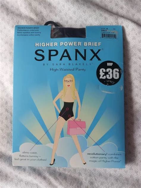 Spanx Higher Power High Waisted Power Panty Size A Black Shapewear