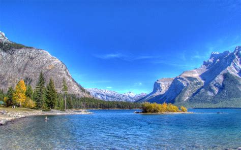 Sky Mountains Beach Wallpaper Hd Nature 4k Wallpapers Images