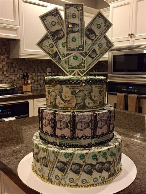 Pin By Charlane Slaughter On Ts Money Cake Money Birthday Cake