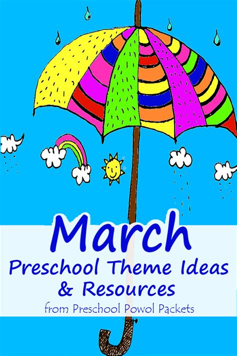 March Preschool Themes Preschool Powol Packets