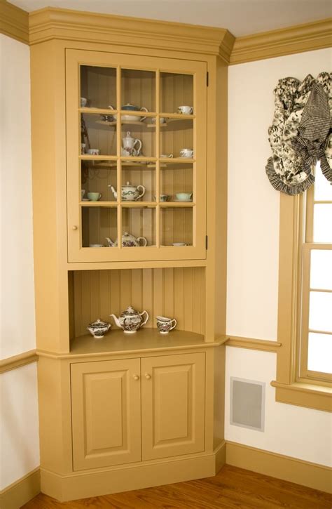 Built In Corner China Cabinet Ideas