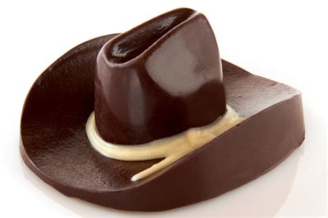 Small Chocolate Cowboy Hat Chocolate Secrets