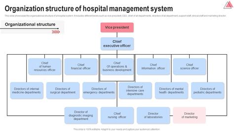 Hospital Marketing Department Structure