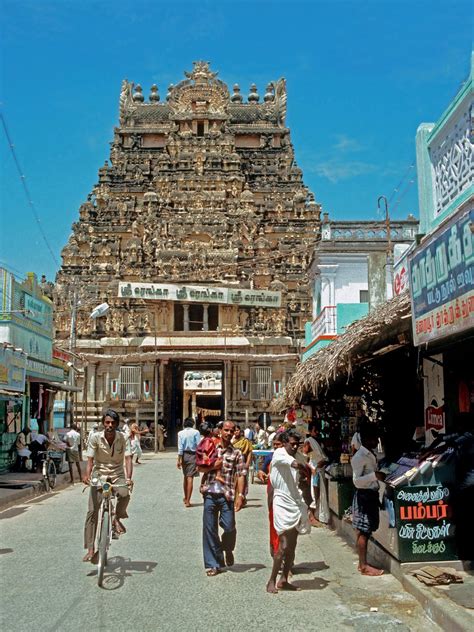 In The Streets Of Tiruchirappalli Tiruchirapalli Tamil Nadu Temple