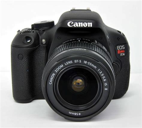 Canon Eos Digital Rebel T3i 600d 180 Mp Dslr Camera Kit Ef S 18 55mm