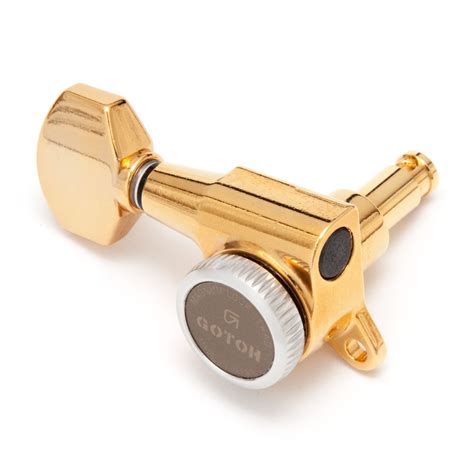 Gotoh Sg381 Traditional Magnum Locking Single Tuner Left Handed Gold