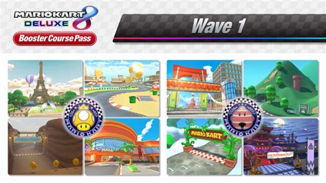 Mario Kart 8 Deluxe Booster Course Pass Wave 1 Dlc Is Out Now