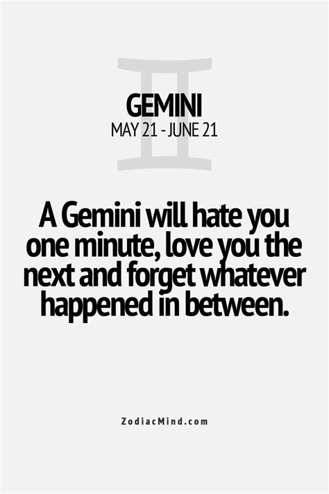 Gemini individuals can make their life better if they stop stretching the truth and stop acting like they really know what they're talking about all the time. Crazy Gemini Quotes. QuotesGram