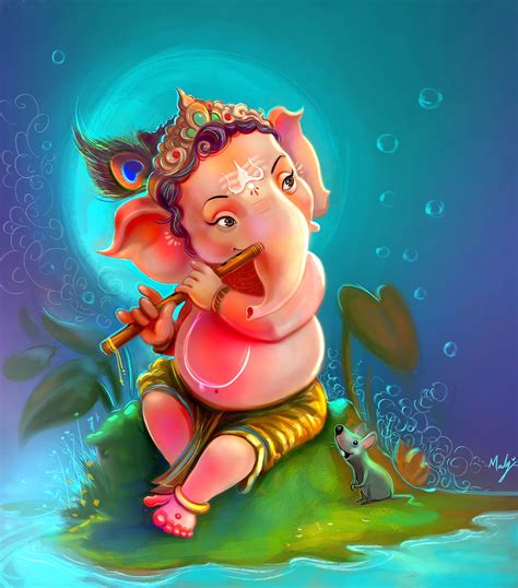 Bal Ganesh Lord Ganesha 3d Hd Wallpapers 1080p Free Download