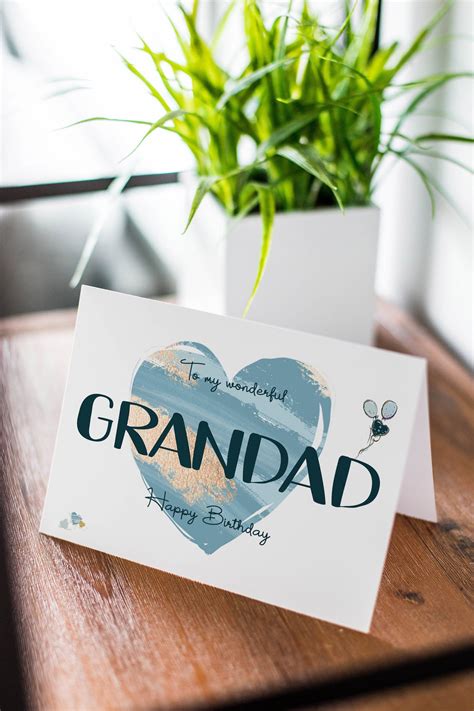 Super Amazing Grandad Birthday Card Birthday Card For Grandpa Card For