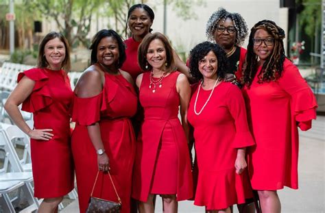 Red Dress Event Raises Funds For Womens Heart Health The University