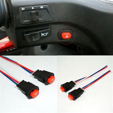 Motorcycle Switch Hazard Light Switch Button Double Flash Warning