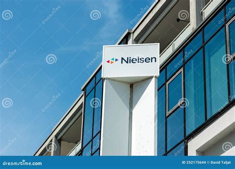 Nielsen Company In Lugano Switzerland Editorial Stock Image Image Of