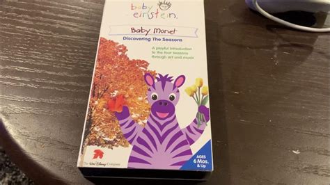 Opening To Baby Einstein Baby Monet Discovering The Seasons 2005 Vhs