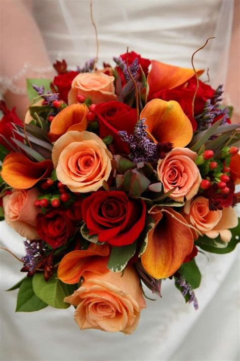 Picking The Perfect Autumn Wedding Bouquet Chwv