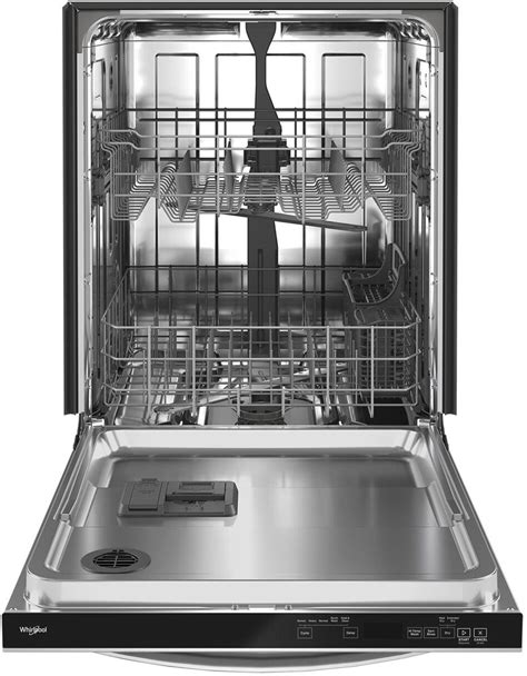 Whirlpool 24 Top Control Built In Dishwasher With Stainless Steel Tub