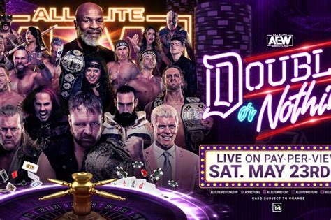 latest aew double or nothing 2020 ppv card start time how to watch