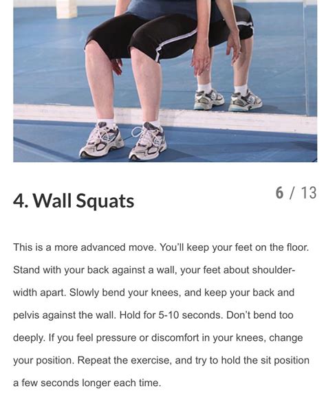Wall Squat Knee Exercises Squats Hold On Naruto Sad Squat Squat