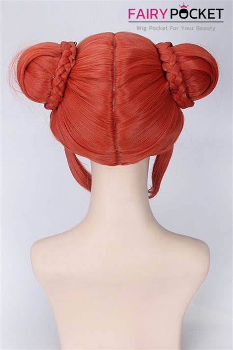 Gintama Kagura Anime Cosplay Wig Space Bun Fairypocket Wigs