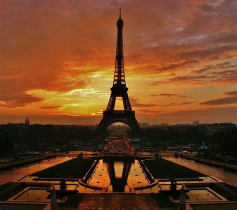 Paris Sunset Wallpapers Top Free Paris Sunset Backgrounds