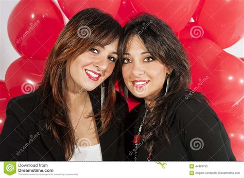 They are so close they could even suddenly, the emotions and desires that have up until this point been suppressed by both girls are allowed to breath, and for the first time in their. Two Sisters Model Love Each Other Stock Image - Image of ...