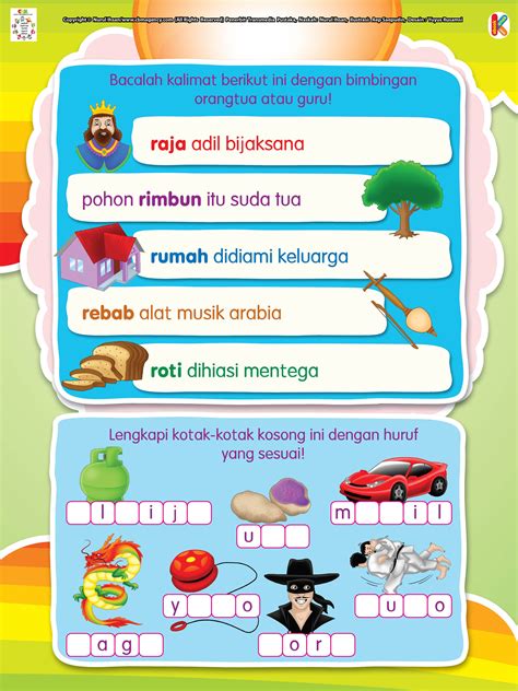 Contoh soal ttg vitamin b1b2. Melengkapi Kalimat Sederhana Kalimat Soal Untuk Anak Tk Bahasa Indonesia - Download File Guru