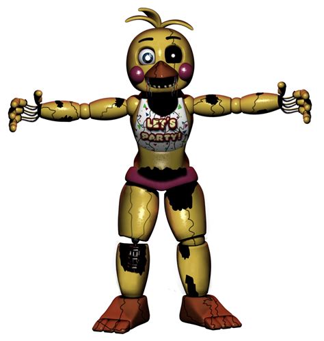 Withered Toy Chica Fnaf Hoax By Johnnyrabbit57 On Deviantart