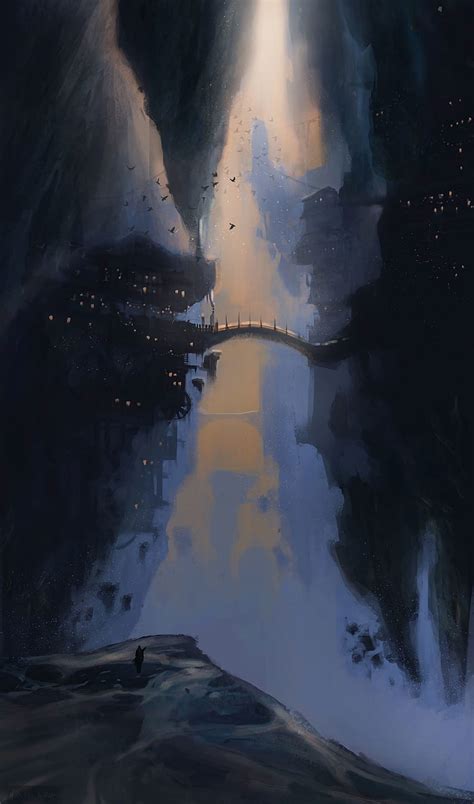 Art Rocks Dark Bridge Cave Hd Phone Wallpaper Pxfuel