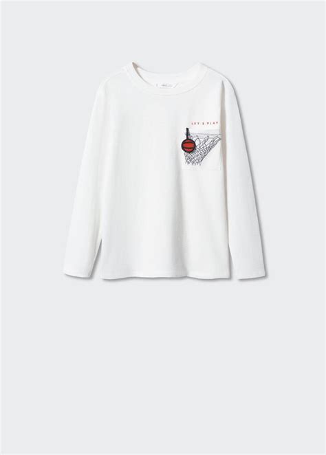 camiseta estampada algodón mujer mango chile