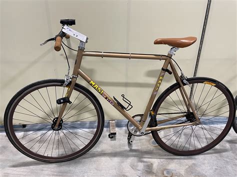 Gold Masi Uno Single Speed Fixed Gear Road Bike Able Auctions