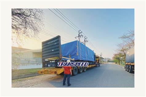 การขนส่งสินค้าขนาดใหญ่และมีน้ำหนักมาก (oversized cargo /oversized shipment) - Transpeed