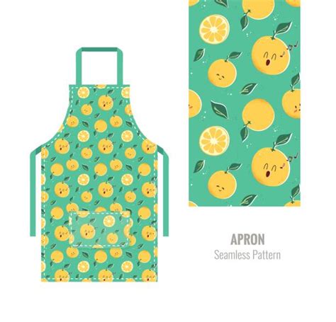 Best Green Apron Illustrations Royalty Free Vector