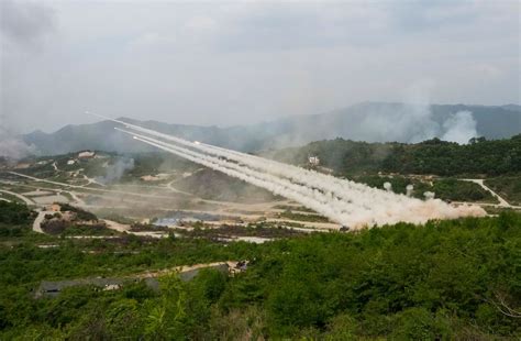 South Korea Us Hold Largest Live Fire Drills To Prepare For ‘full