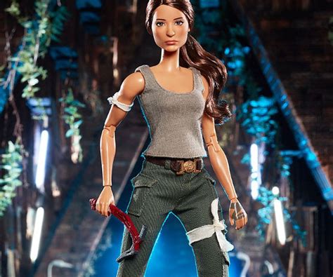 Tomb Raider Lara Croft Barbie Doll Petagadget