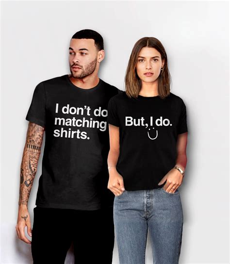 As for friends, this is the best proof for a strong friendship. Funny Couples Shirts Matching Shirts for Couples wedding ...