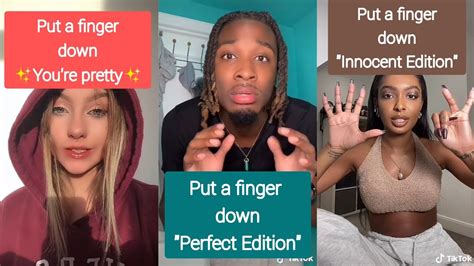 Put A Finger Down Challenge 🖐🏻 Tiktok Compilation Part 2 Youtube