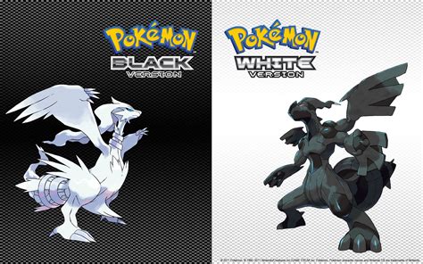 Video Game Pokemon Black And White Hd Wallpaper
