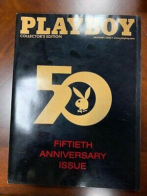 Playboy Magazine January Th Anniversary Issue Collector Edition Ebay