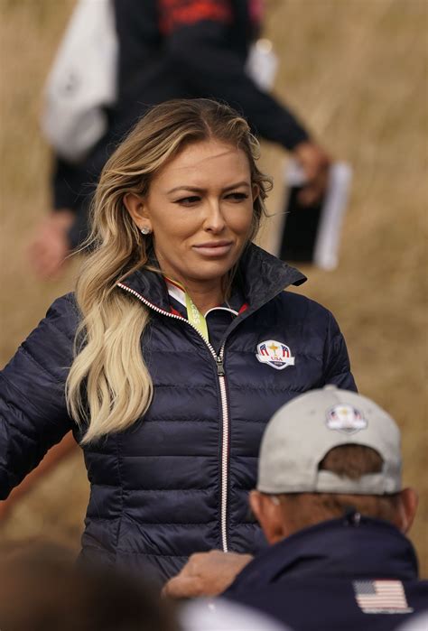 Golf Paulina Gretzky And Dustin Johnson A Reconciliation At The Ryder