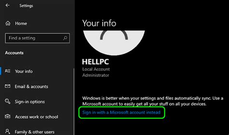 How To Sign In With Microsoft Account In Windows 10 Windospc