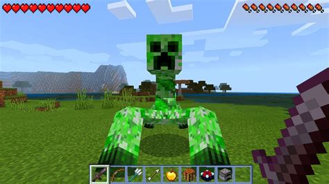 How To Spawn Mutant Creeper Youtube