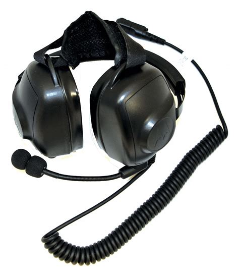 Motorola Two Ear Behind The Head Headset 24 Db Noise Reduction Rating