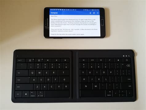 Microsoft Universal Foldable Keyboard Review Surfaces Type Cover