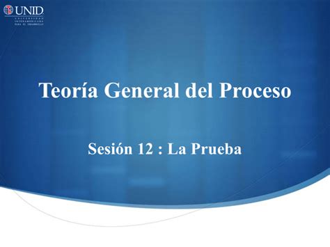 Teoría General Del Proceso