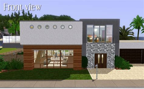 Plan Maison Sims 2 Moderne Ventana Blog