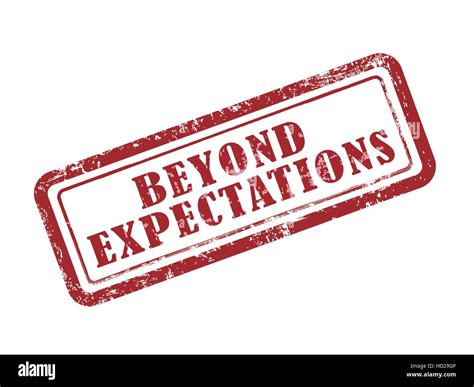 Exceed Expectation Cut Out Stock Images And Pictures Alamy