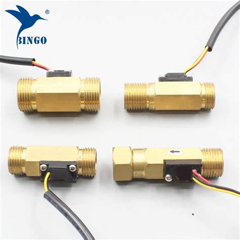 New Water Flow Switch G Copper Hall Effect Liquid Water Flow Sensor